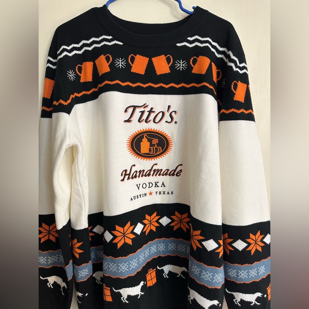 Tito’s Vodka Ugly Christmas Sweater